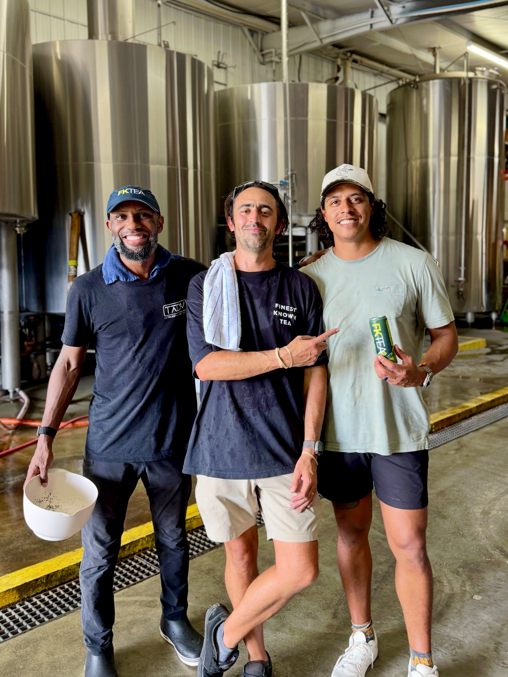 Brewed by us, for us. Three Ingredients.