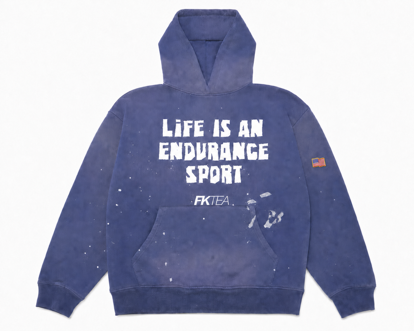 Blue Life Is An Endurance Sport hoodie included in the bundle