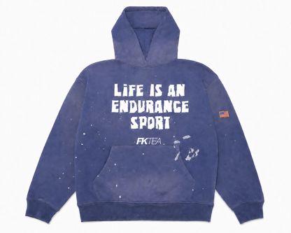 Blue Life Is An Endurance Sport hoodie included in the bundle