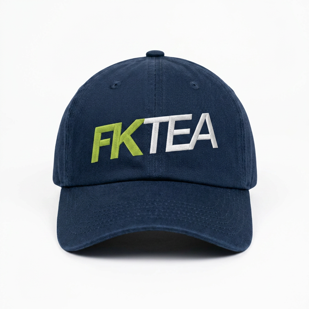FKTea Cool Dad hat in Navy