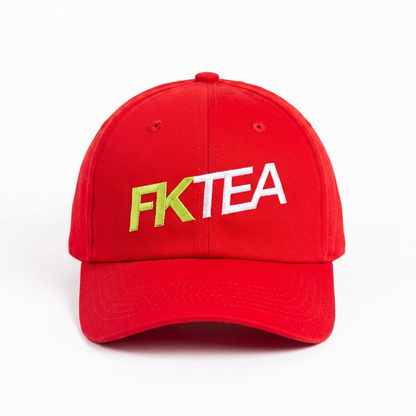 FKTea Cool Dad hat in Red