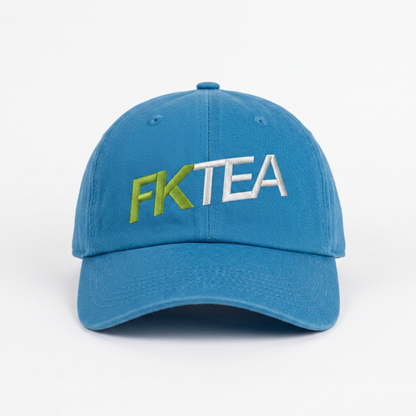 FKTea Cool Dad hat in Sky Blue