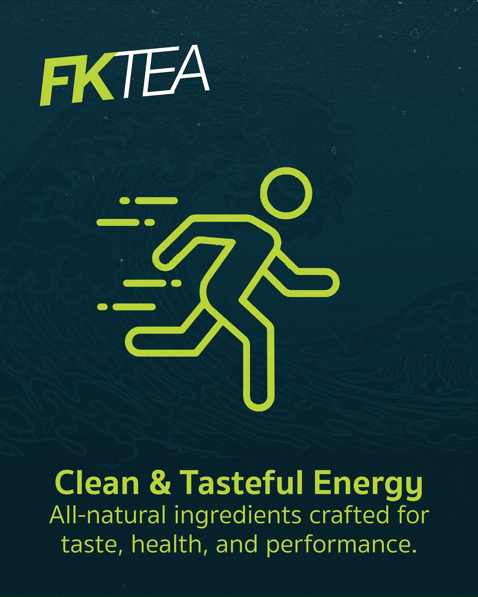 Clean and tasteful energy ingredient infographic